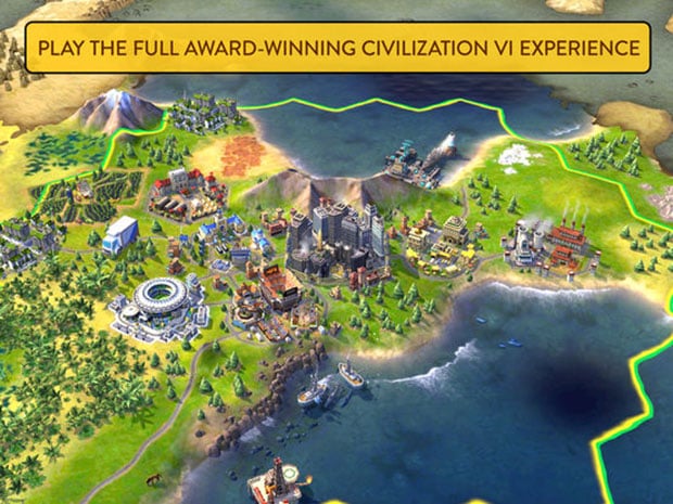 Civilization VI on iPad