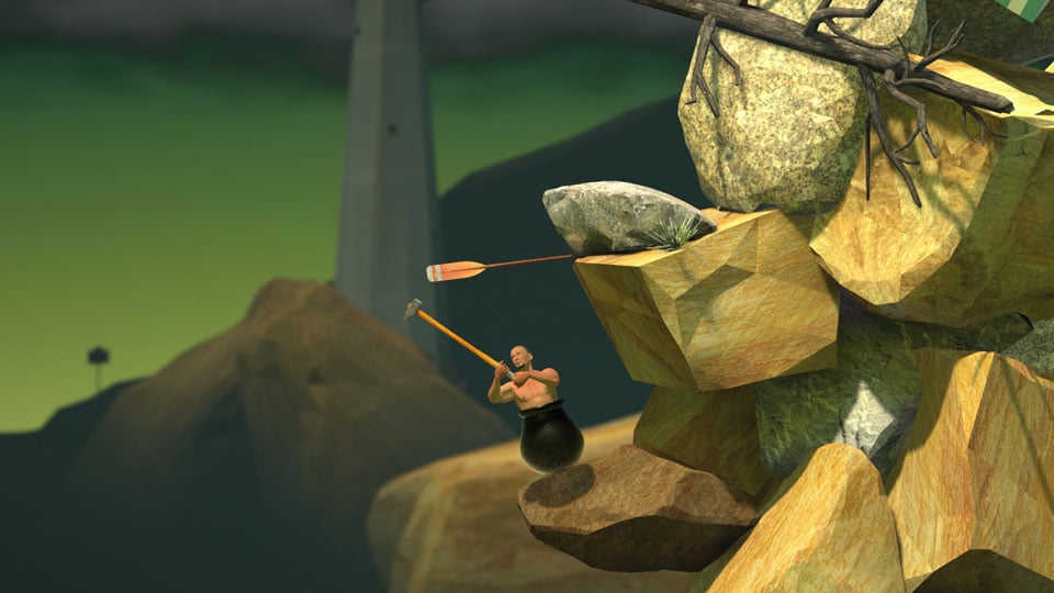 100% IMPOSSIBLE GAME - Getting Over It With Bennett Foddy Gameplay 