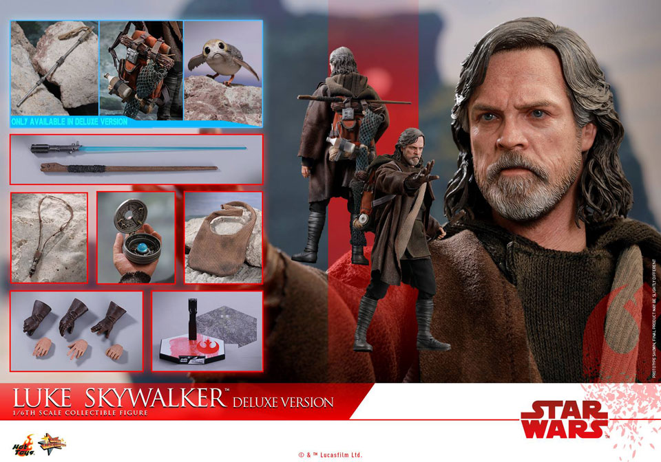Hot Toys Luke Skywalker Last Jedi Figure