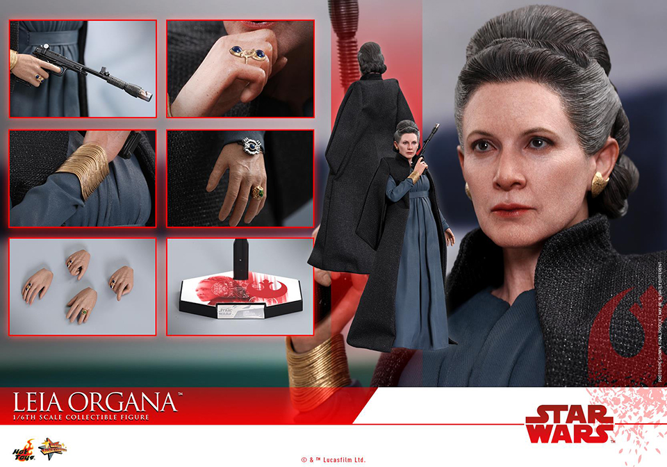 Hot Toys Leia Last Jedi Action Figure