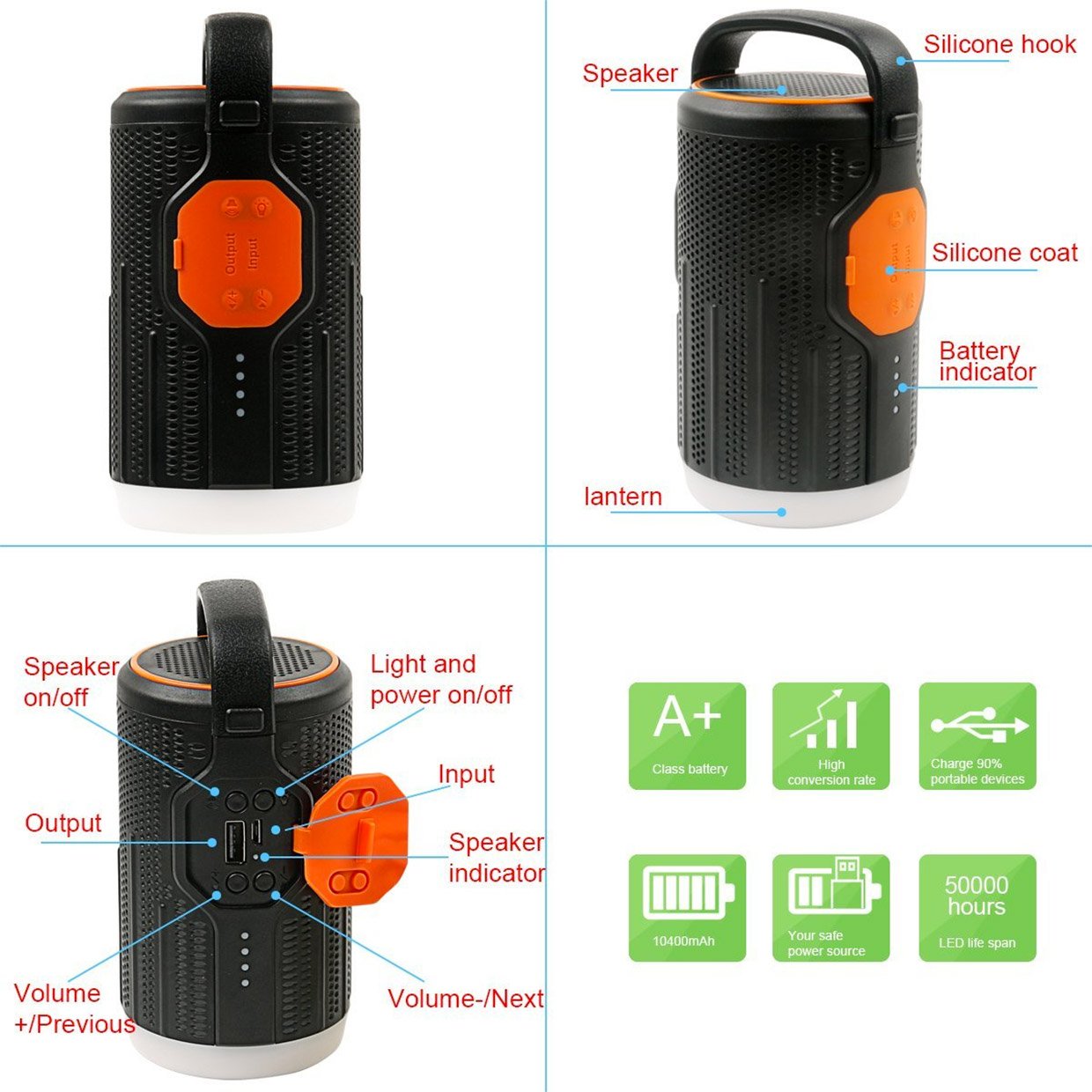 Bluetooth Lantern Speaker
