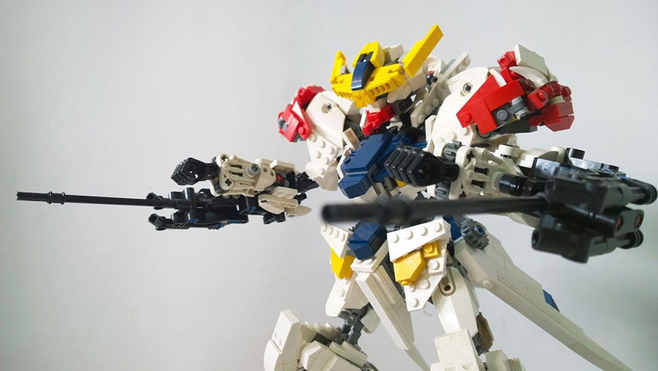 LEGO Gundam Barbatos Lupus Concept