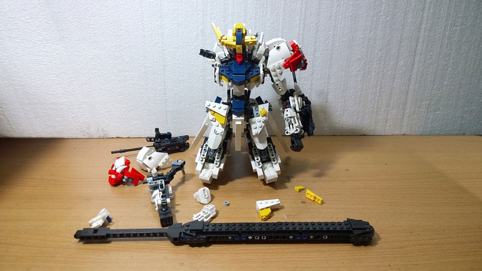 LEGO Gundam Barbatos Lupus Concept