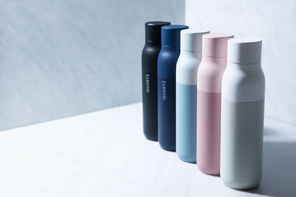 Quartz Self-Cleaning Water Bottle