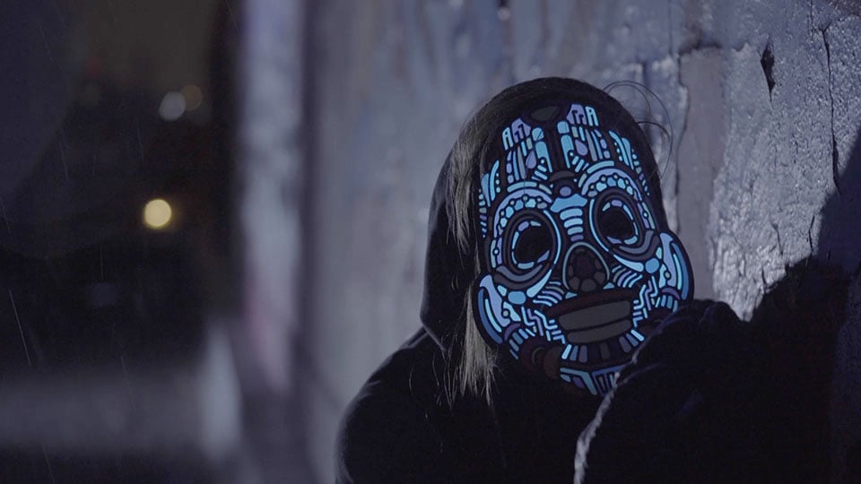 Sound Reactive LED Masks