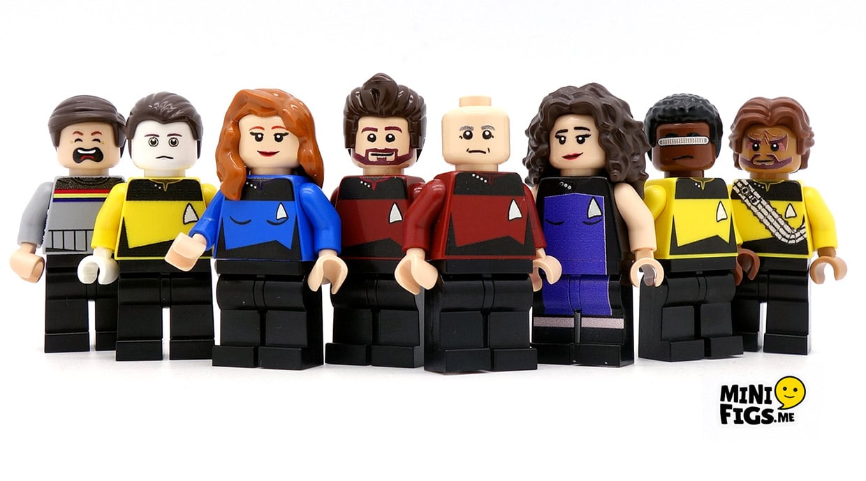 Star Trek TNG Minifigs