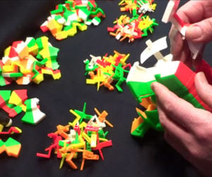 Assembling a 17x17x17 Rubik’s Cube