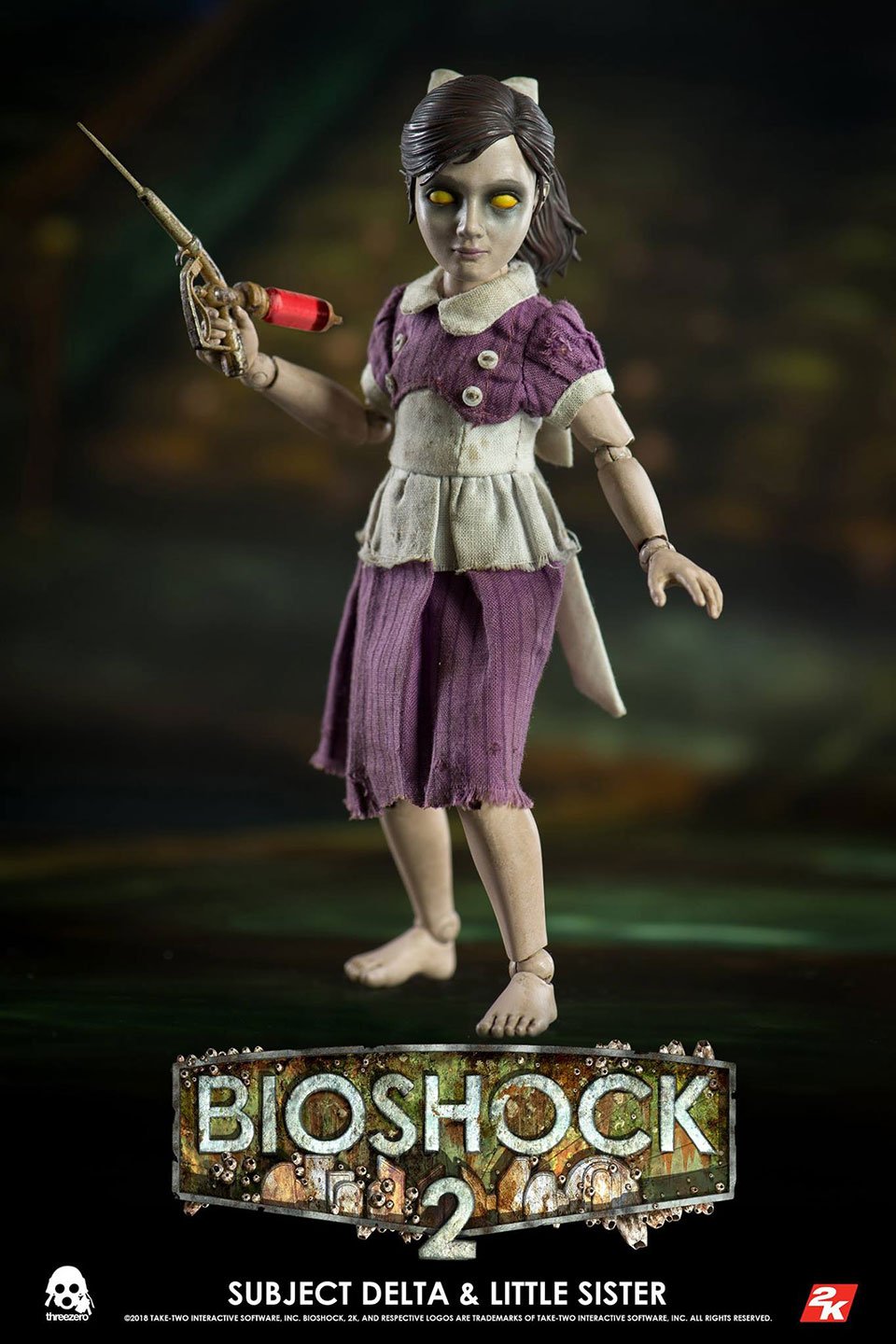 Harvest or Adopt with this BioShock 2 Subject Delta Action 