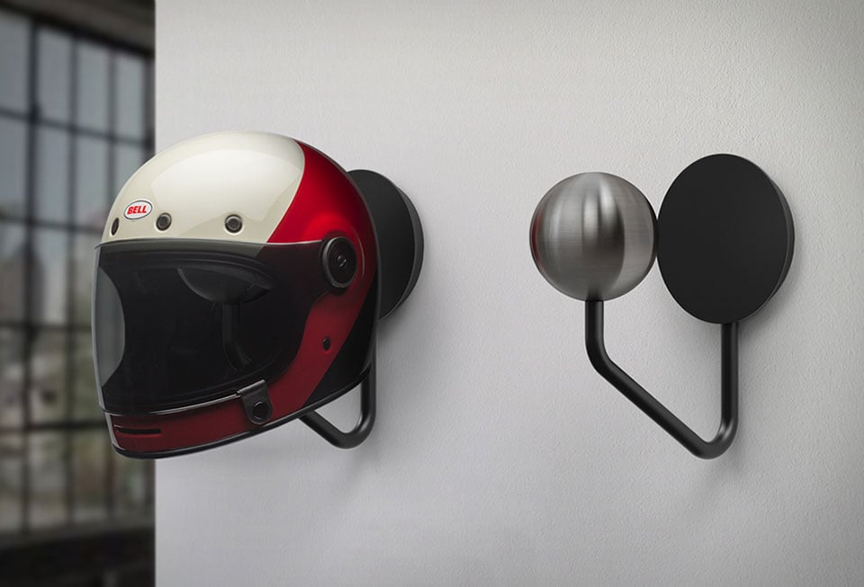 The Halley Helmet  Rack Keeps Your Helmets  Safe While on 