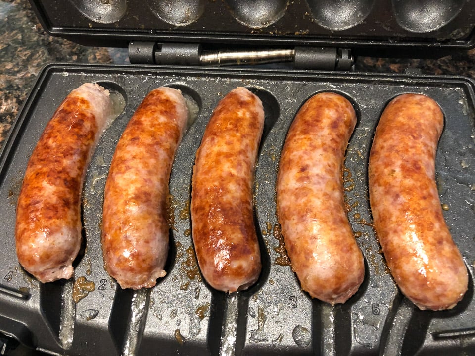 Grill up the Perfect Big Game Brat with the Johnsonville Sizzling Sausage  Grill