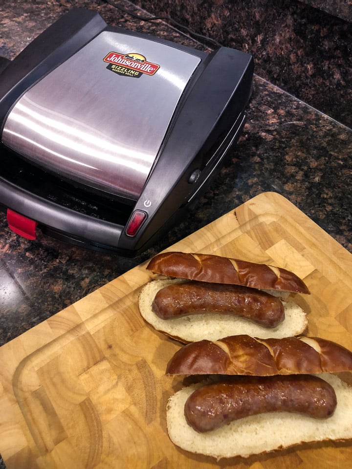 Johnsonville sizzling hotsell sausage grill walmart