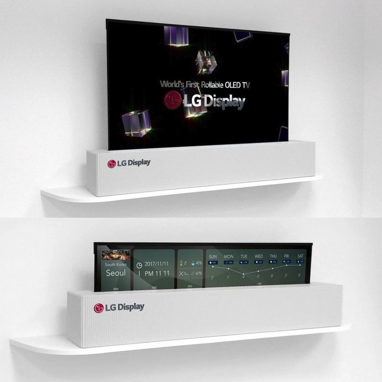 LG Rollable OLED TV