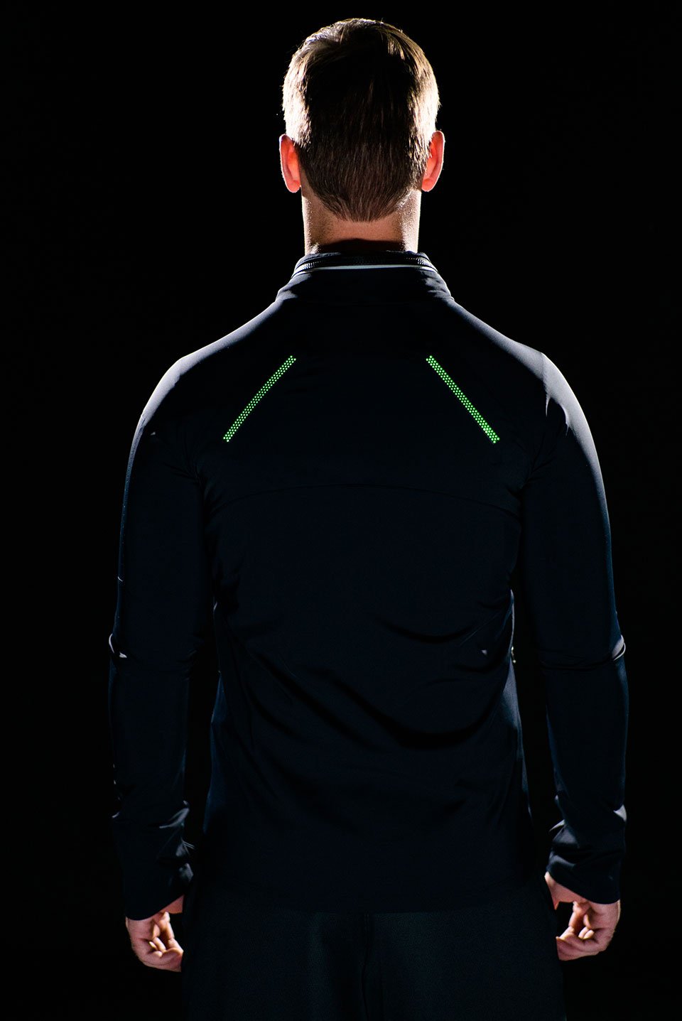 led cycling jacket