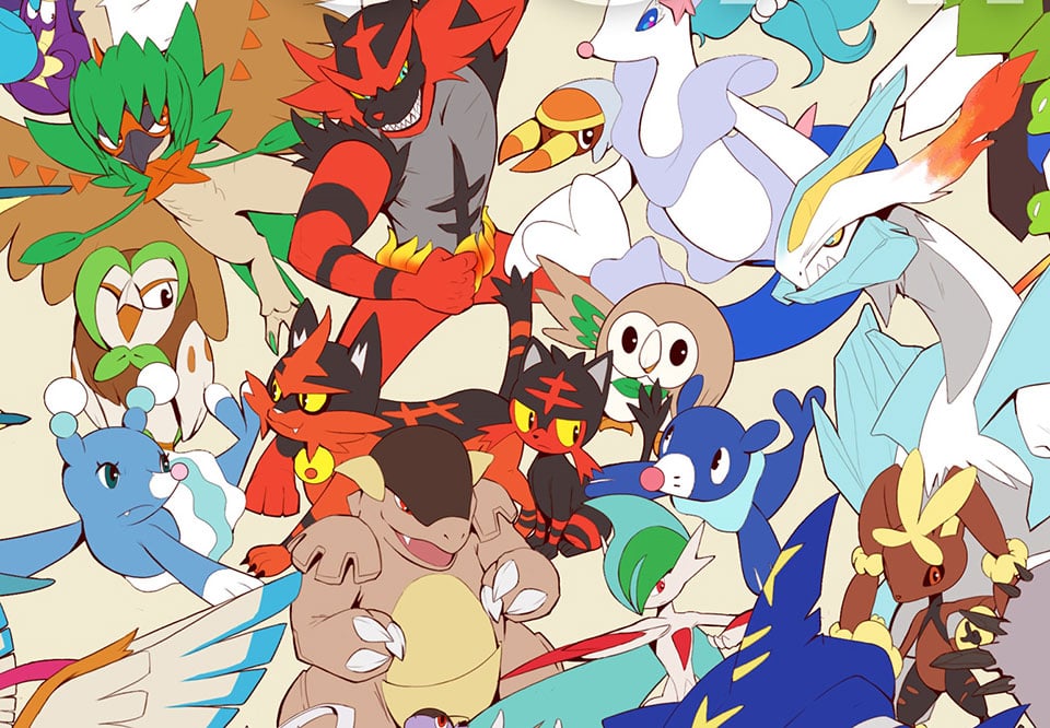 Pokémon Draw ‘Em All! Poster