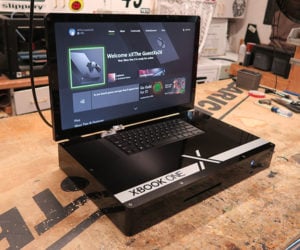 Xbox One X Laptop Case Mod