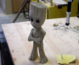 Carving Baby Groot