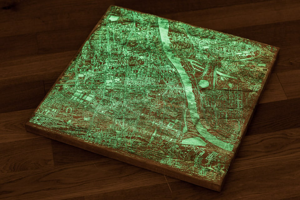 Glowing City Coffee Tables