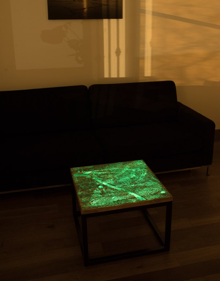 Glowing City Coffee Tables