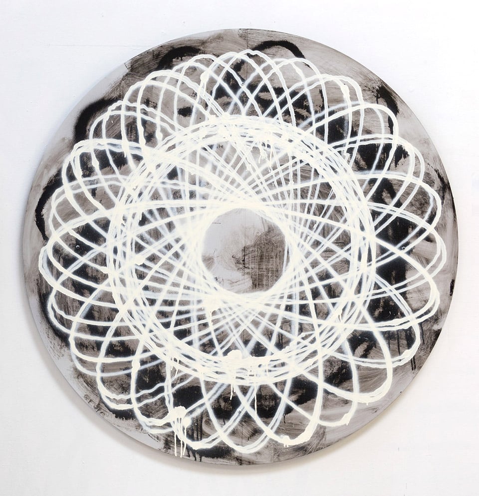 Giant Spirograph Paintings