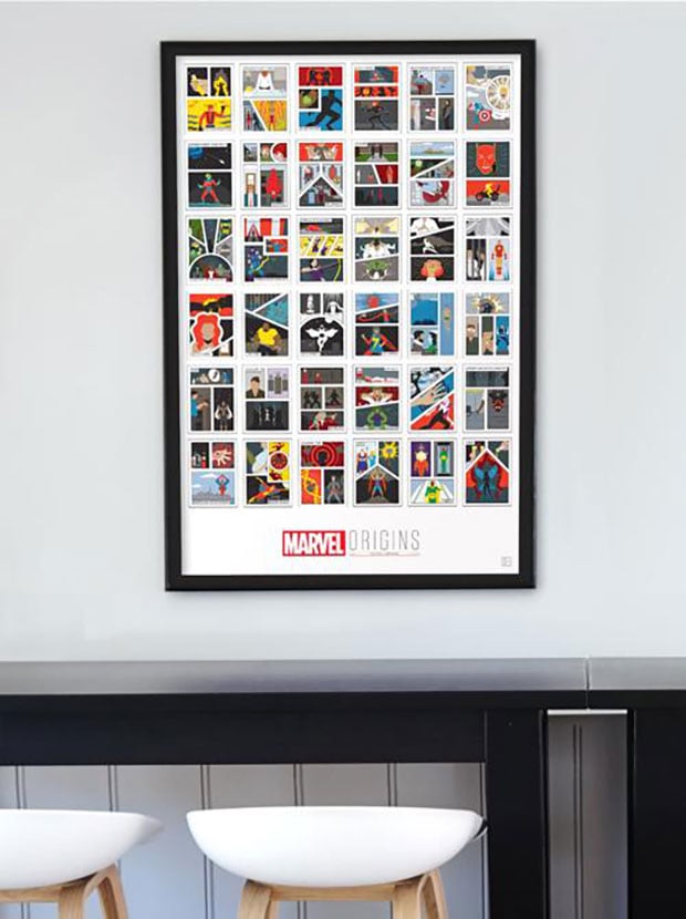 Marvel Origins Compendium Poster