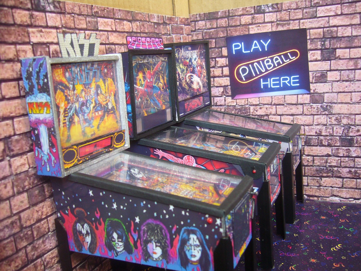 Mini Arcade & Pinball Machines