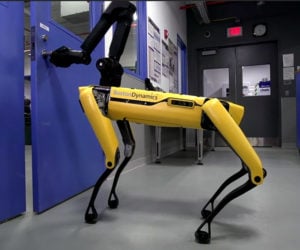 Robot Opens the Door