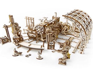 Robot Factory Wood Model