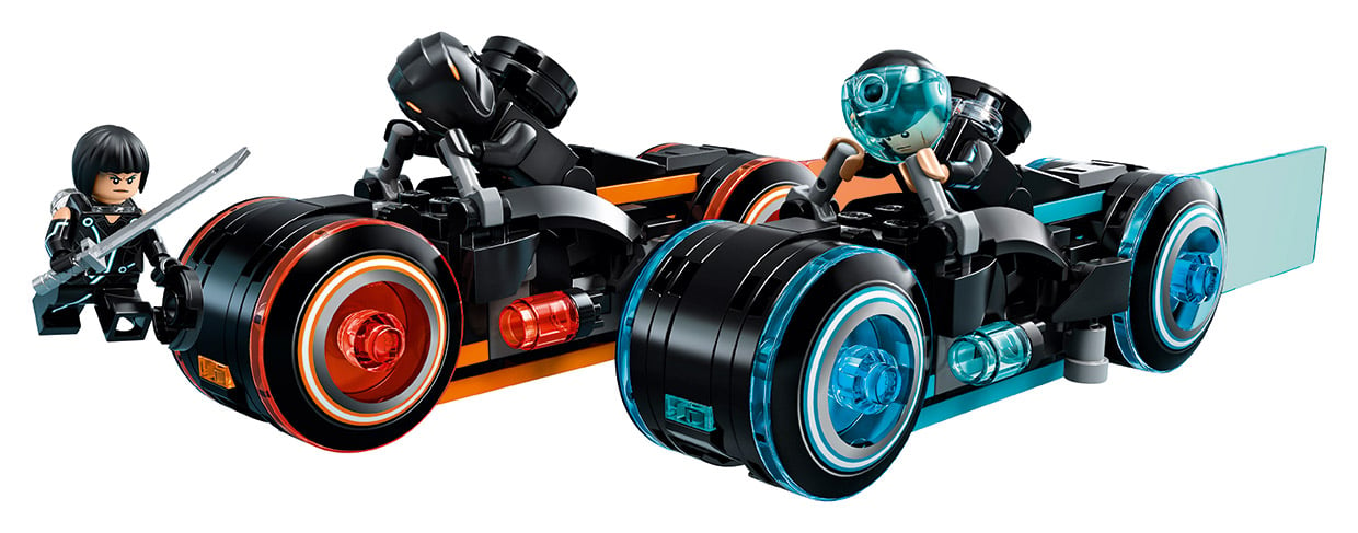 LEGO x TRON Legacy Light Bikes