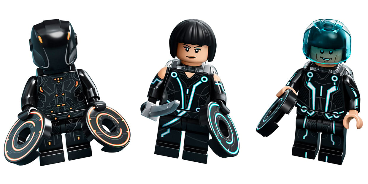 LEGO x TRON Legacy Light Bikes