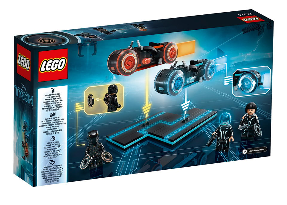 LEGO x TRON Legacy Light Bikes