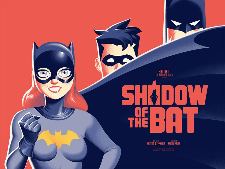 Mondo x Batman Animated Posters