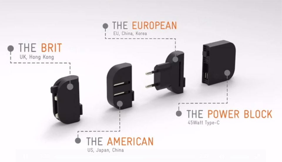 Mu One USB-C Travel Charger