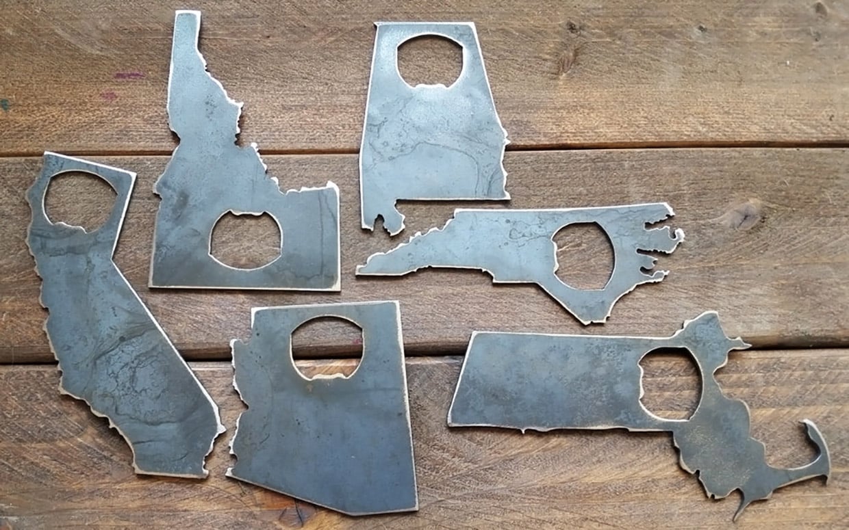 State Bottle Openers
