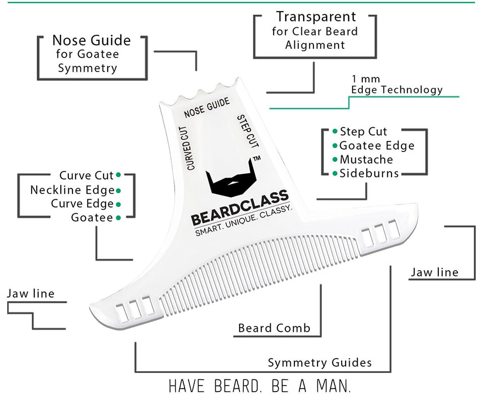 beardclass beard shaping tool