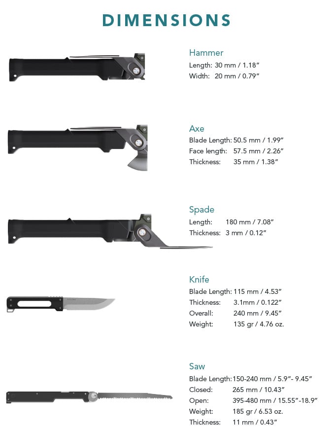 COMBAR Rugged Multitool