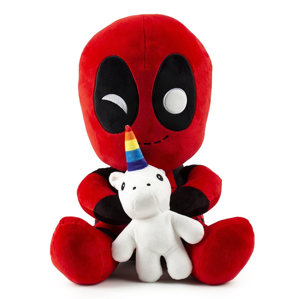 Deadpool & Unicorn Vibrating Plushie