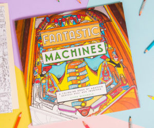 Fantastic Machines Coloring Book