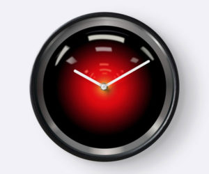 HAL 9000 Wall Clock