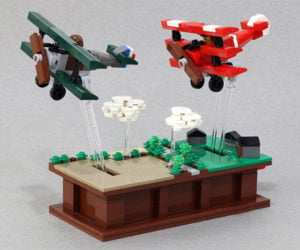 LEGO Kinetic Flight Sculptures