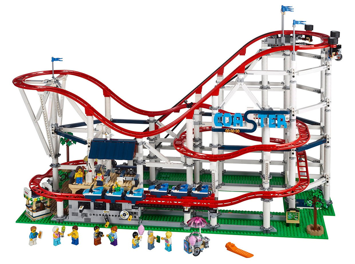 lego roller coaster not running smoothly