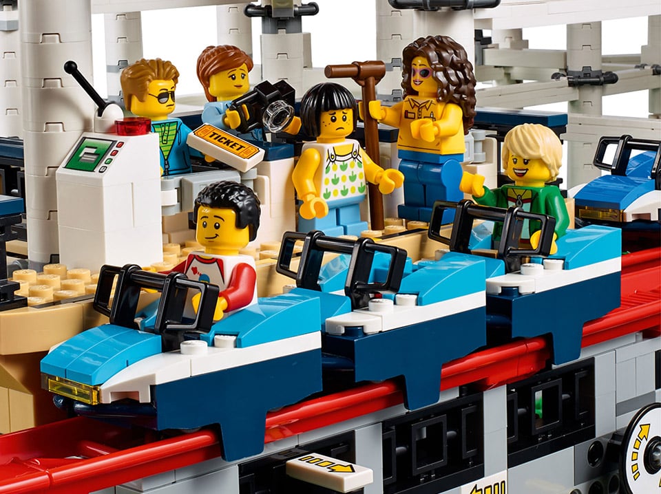 Lego creator roller coaster set online