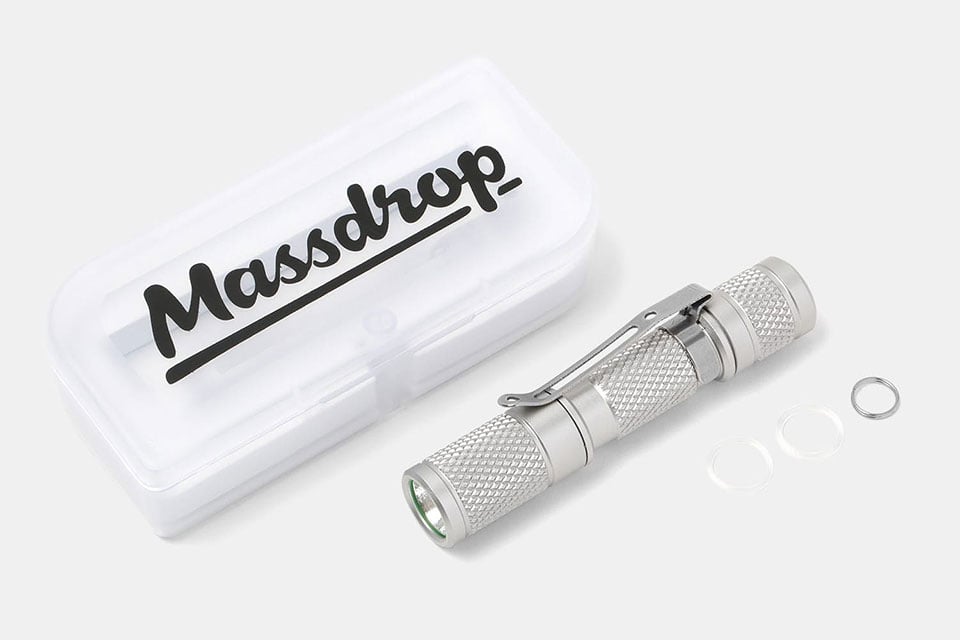 Massdrop Aluminum AAA Flashlight