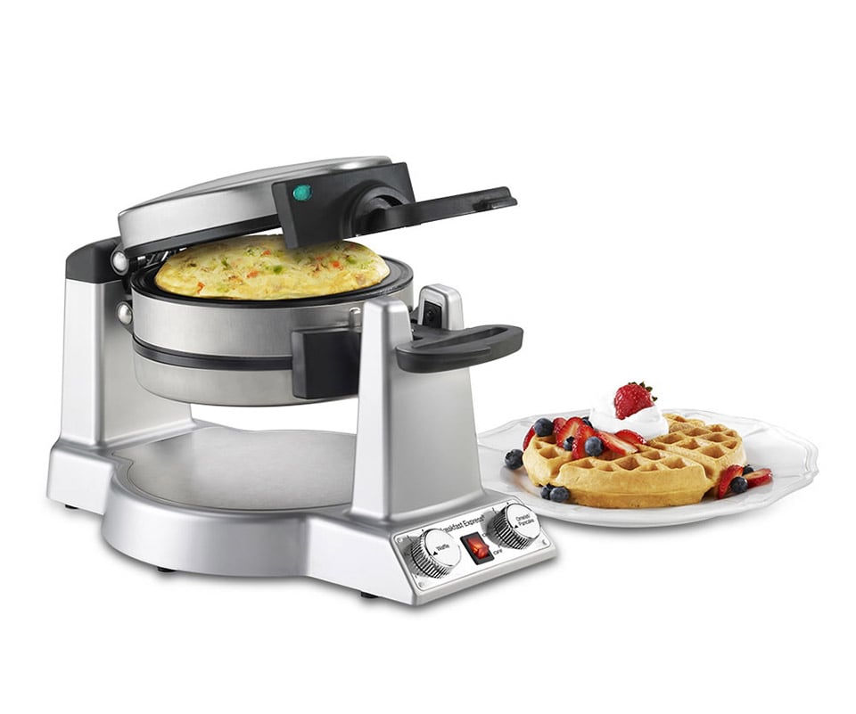 This Appliance Cooks a Waffle and an Omelette at the Same Time