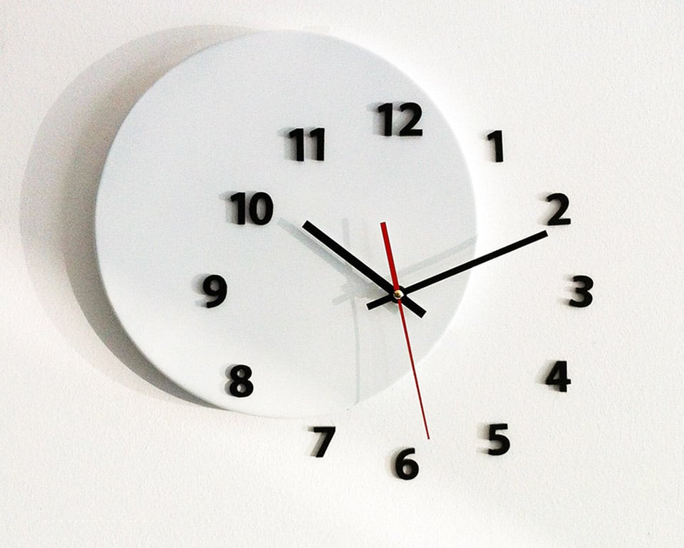 Out of Time Wall Clock