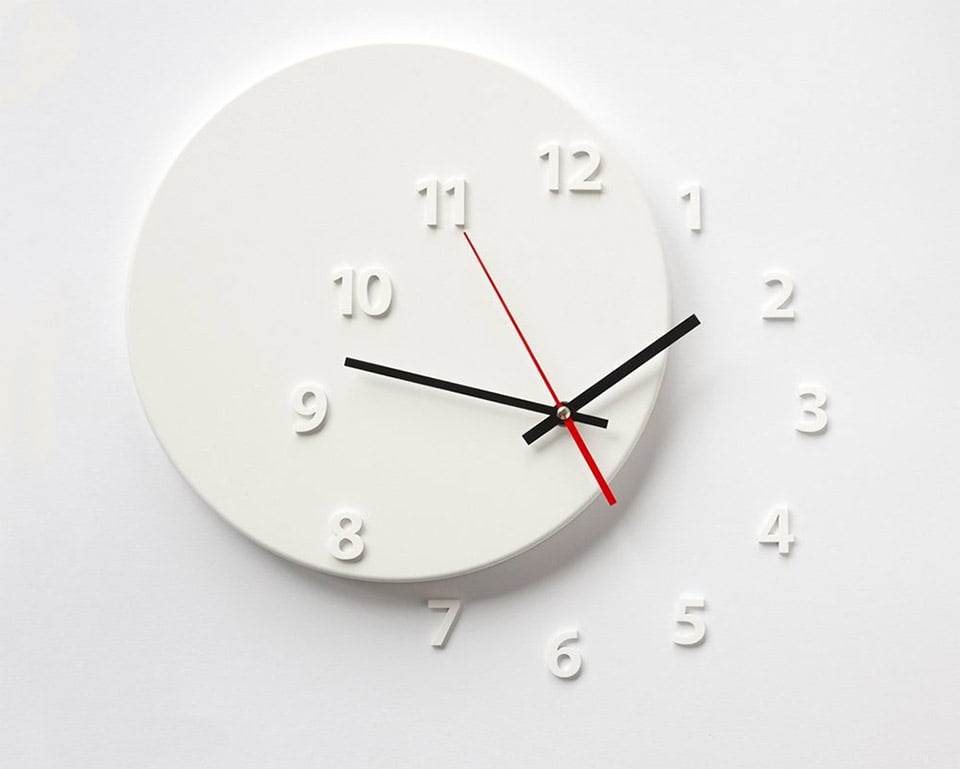 Out of Time Wall Clock