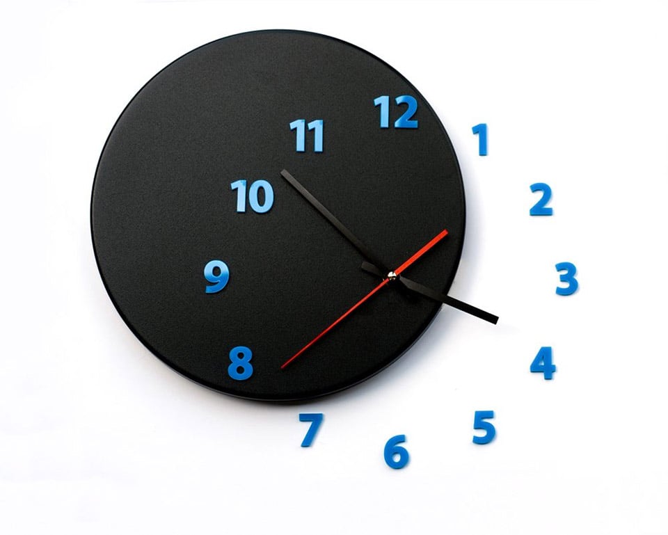 Out of Time Wall Clock