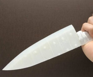 Making a Knife from Plastic Wrap