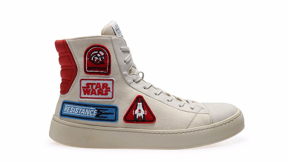Star Wars Resistance Badge Sneakers