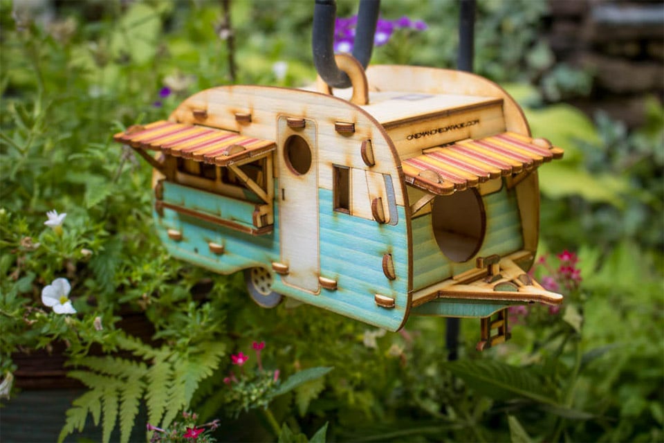 Vintage Camper Birdhouses