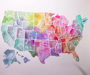 Watercolor America